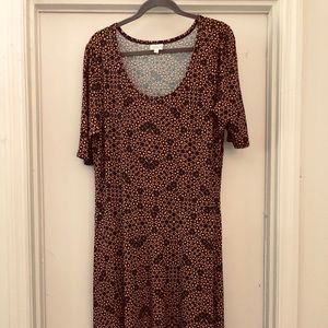 NWOT - LuLaRoe ‘Ana’ Maxi Dress, Sz 3x